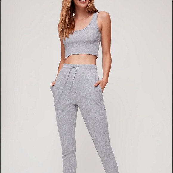 Aritzia Pants - Aritzia Sunday Best Nickleby Grey Joggers
